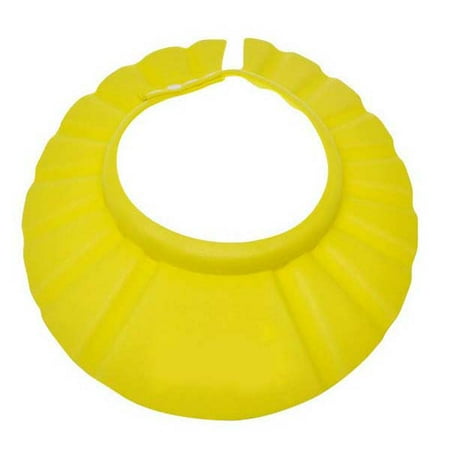 

Relanfenk Baby Hats Adjustable Shampoo Shower Bathing Bath Protect Soft Cap For Yellow Hat
