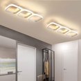 thumbnail image 3 of ADISUN LED Flush Mount Ceiling Light Modern Square Lighting Fixture Lamp for Hallway Bedroom Kitchen Office Living Room Lighting, Warm White, 3 of 7