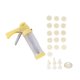 thumbnail image 2 of Herramientas De Decoración De Crema De Plástico Multifuncional, Pastel, Galletas, Patrones De Montaje Para Hornear, Pistola Eigraketly HA016070-00, 2 of 6