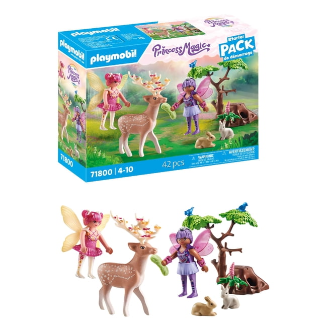 Playmobil Pack Inicial Hadas con Animales del Bosque