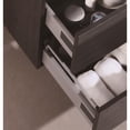 thumbnail image 6 of KubeBath Bliss 24" High Gloss Gray Oak Single Sink Wall Mount Modern Bathroom Vanity, 6 of 8