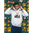 thumbnail image 2 of Corgi Miss You Hoodie Men -Image by Shutterstock, Male 5X-Large, 2 of 4