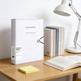 thumbnail image 4 of A4 30 Pockets 60 Sides Expanding Document Folder with Snap Closure Transparent Plastic Envelopes Display Holder, 4 of 6