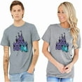 thumbnail image 3 of Haunted Mansion Hitchhiking Ghosts Shirt Adult Unisex T-Shirt Haunted House (Gray, Small), 3 of 6