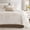 Queen, variant on 7- Comforter Set, Jacquard Bedding Sets for , Includes Comforter, Bed Skirt, Pillow Shams and Decorative Pillow, //Cal , Nocturne, Champagne