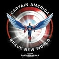 thumbnail image 2 of Men's Captain America: Brave New World Wings of Glory  Graphic T-Shirt, 2 of 5