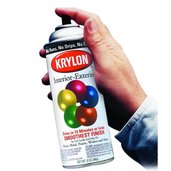 Krylon 425-K01502A00 Flat White Five Ball Interior & Exterior Spray Paint