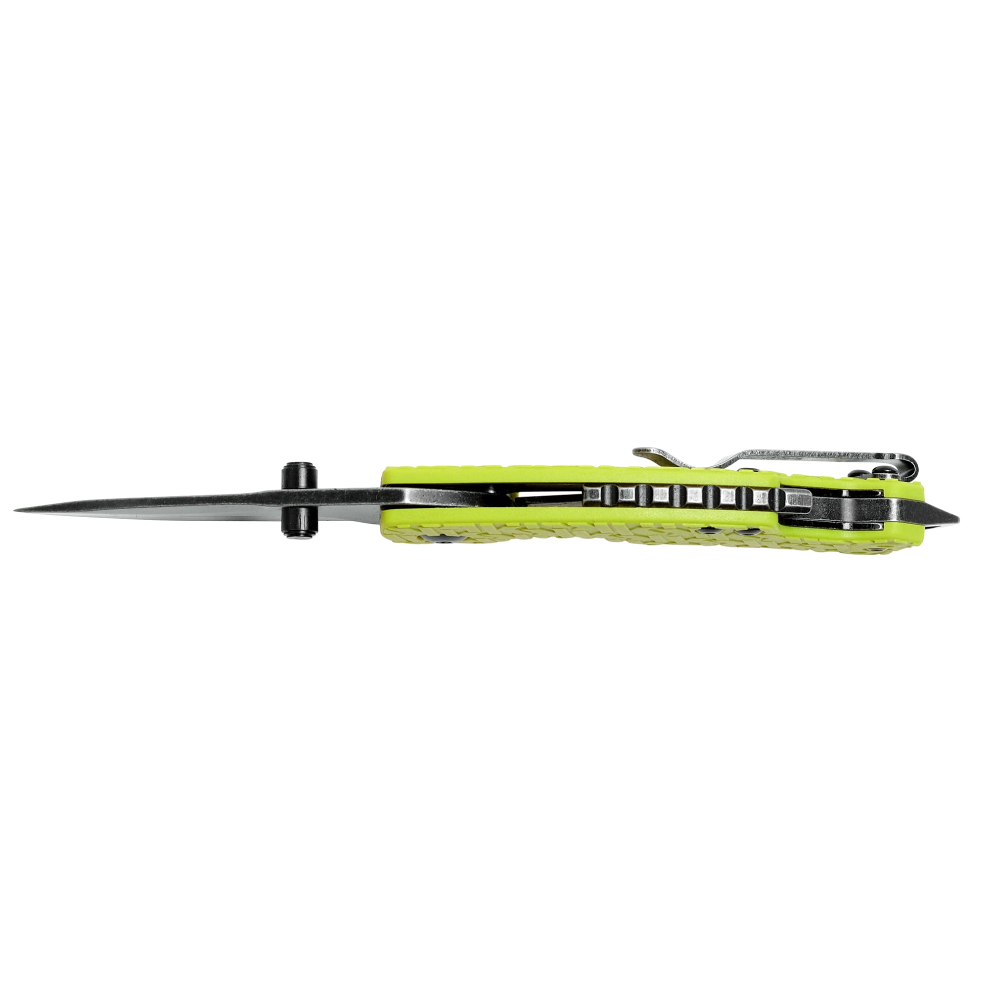 Kershaw Shuffle Lime(8700LIMEBW), Stainless Steel Blade With BlackWash Finish, Lime K-Texture Grip, Liner Lock, Reversible Deep-Carry Pocket Clip, Flathead Screwdriver, Bottle Opener, 2.8 OZ