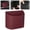 Red, variant on Car Trash Bag - Waterproof Vehicle Trash Can - Portable Car Garbage Holder for Cup Holder - 1 Bag - Black