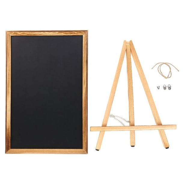 SIEYIO Desktop Memo Message Blackboard Easel Chalkboard Bracket