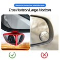 thumbnail image 3 of 360° Rotation Mirror Universal Car Blind Spot Mirror Double-sided Glass 360° Rotatable Suv Truck Auto Wide Angle Left Right Rearview Wing Mirror, 3 of 8
