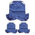 thumbnail image 1 of 3x sillín de pollo gallinas ropa para mascotas chaquetas azul portátil con bolsillo ligero protector de aves de corral accesorios para el cuidado de Yuyangstore Lomo de pollo, 1 of 8