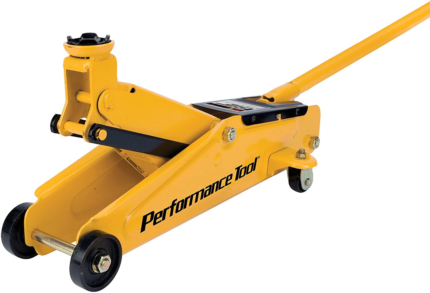 Performance Tool W1614 2-Ton 4000 Lb Hydraulic Floor Jack, Up To 15