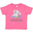 thumbnail image 3 of Inktastic My Great Uncle Loves Me to the Moon and Back Elephants Boys or Girls Baby T-Shirt, 3 of 5