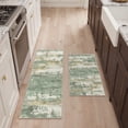 thumbnail image 3 of KUETH Kitchen Mats for Floor,Sets of 2 Non Slip Washable Abstract Kitchen Rugs 20"x32"+20"x48", Kitchen Runner Rug with Waterproof for Hallway, Laundry, Bathroon and Bedroom, 3 of 8