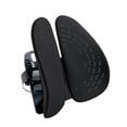 thumbnail image 2 of Cojín de respaldo para silla con soporte lumbar, malla transpirable, ergonómico, ajustable, relajante, para oficina y coche, color negro, 2 of 12