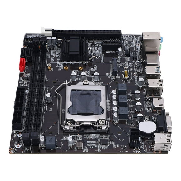 Computer Motherboard, Dual Channel B75 Motherboard M.2 Interface for LGA 1155 for Core I3 I5 I7