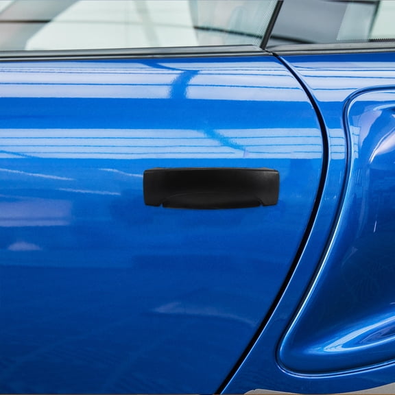 YUNLIGHTS Auto Outer Door Handle Black ABS Durable Replacement for Car Exterior Front and Rear