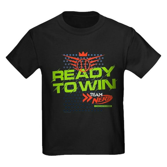 CafePress - Ready To Win Baseball T Shirt - Dark T-Shirt Kids XS-XL