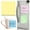 Light Yellow, variant on Under $1, Adhesive Notes100-Sheet Super Sticky Notes, 3X3 Inches, Bright Colors for Office/Home Reminders, , Formal Alternative by Goohae, Green