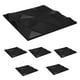thumbnail image 4 of 6 paneles de pared de PVC negro texturizados 3D para sala de estar, decoración de pared autoadhesiva para el hogar, la oficina, el hotel y el dormitorio, 4 of 7