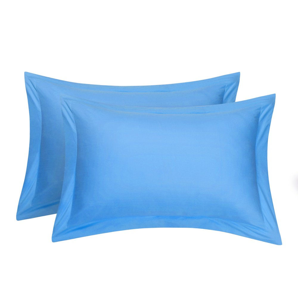 Piccocasa Bedroom Egyptian Cotton Pillow Shams Case Cover Pillowcase