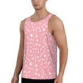 thumbnail image 2 of Pofeuu Love Print Men's Workout Tank Tops Sleeveless Muscle Gym Shirt Quick Dry-X-Large, 2 of 7