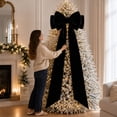 thumbnail image 6 of Clearance!! Oversized Christmas Bow Holiday Decoration for Trees Wreaths and Doors, 6 of 6
