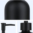 thumbnail image 3 of Dispensador de jabón transparente con bomba a prueba de óxido Dispensador de jabón de plástico para lavar a mano o cubiertos para baño y cocina, 3 of 5