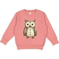 thumbnail image 2 of Inktastic Owl Toddler Sweatshirt, 2 of 4