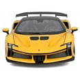 thumbnail image 4 of Ferrari SF90 XX Stradale Yellow with Black Top "Race and Play" Series 1/24 Diecast Model Car by Bburago, 4 of 6
