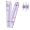 thumbnail image 1 of Electric razor for women, bikini line trimmer, waterproof, double heads, type-c purple, 1 of 5
