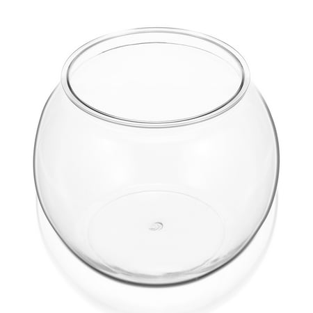 TABLZONE Desktop Fish Tank for Garden Use Clear Fish Bowl 1Pack