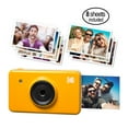 thumbnail image 6 of Kodak Mini Shot Instant Film Camera and Photo Printer, includes 8 Prints | Wirelessly Print from your Mobile Device, Full Color 4-Pass Printing, LCD viewfinder | Compatible w/ iOS & Android (Yellow), 6 of 11
