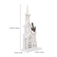 thumbnail image 2 of 1Pc Christmas Luminous House Ornament Showcase Adornment Party Layout Decor, 2 of 11