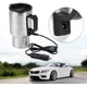 thumbnail image 3 of Termo Eléctrico - 65 ℃ 12 V Hervidor De Coche Eléctrico Calentador De Taza De Viaje De Acero Inoxidable Perfecto para Café Té, 450 Ml, 3 of 5