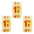 thumbnail image 1 of 1500Pcs 1.50 Euro Price Stickers Price Labels Small Round Decal for Supermarket, 1 of 8