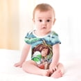 thumbnail image 4 of Spirited Away Baby Boy Girl Short Sleeve Rompers Bodysuit One Piece Jumpsuit Summer Outfit, 4 of 8