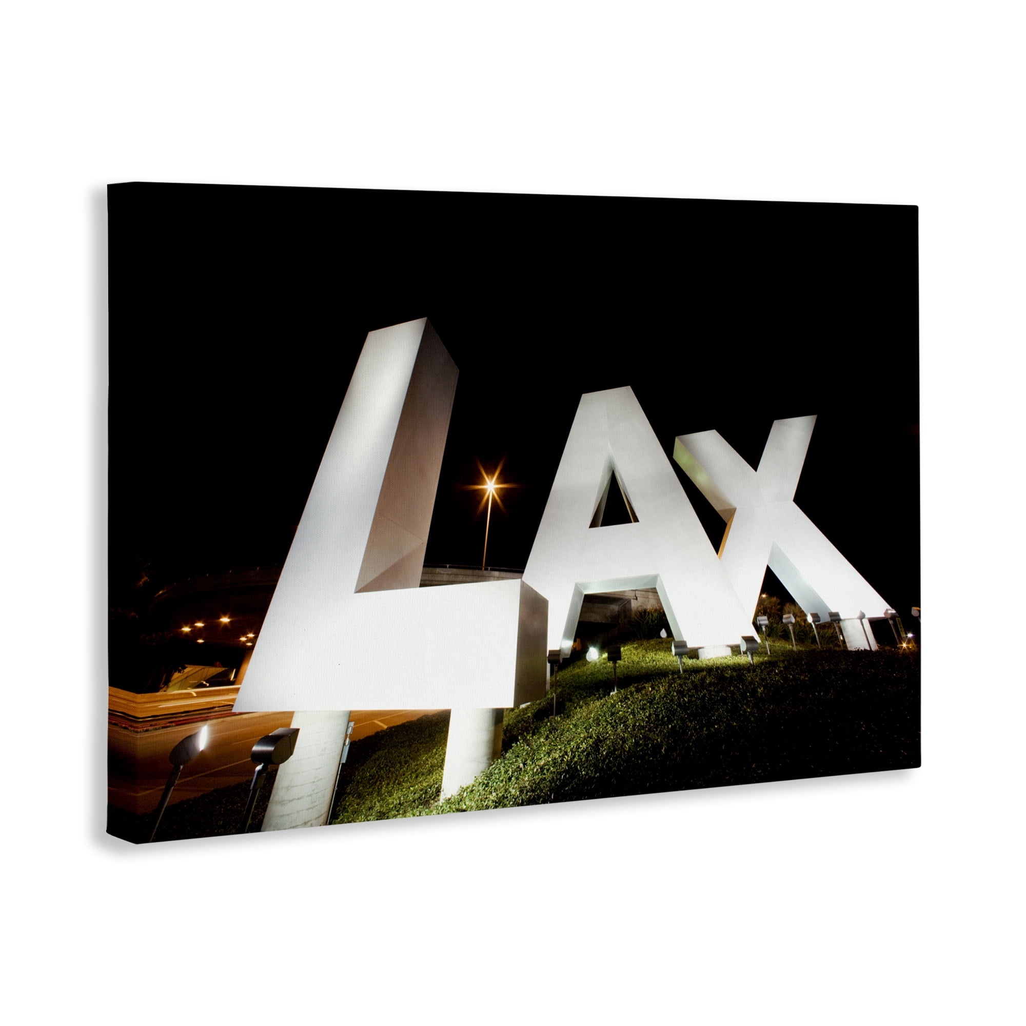 Stupell Industries LA Airport Structure Canvas Wall Art, design by Scott Stulberg