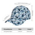thumbnail image 3 of Yiaed Daisies Flowers Print Cap Adjustable Size for Running Workouts and Outdoor Activities All Seasons, 3 of 5