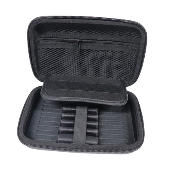 lacooooppia Darts Carrying Case Holder Professional Holds 6 Darts and Extra EVA Organizer Storage Bag for Flights Sport Shafts Enthusiast