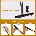 thumbnail image 7 of EASTROCK Soprano Recorder Instrument 3Pcs Recorder Flute C Key German Style for Beginners/Students,Black, 7 of 7
