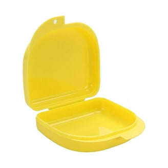 Retainer Case,dental Orthodontic Retainer Case Box For Denture Retainermouth Guardbrace Teeth Mouth Tray Splint