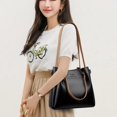 thumbnail image 4 of Bolsos de hombro tipo bandolera de piel de alta calidad para mujer, bolsos de lujo para mujer, bolsos de diseñador de gran capacidad, bolsos de mensajero suaves, 4 of 5