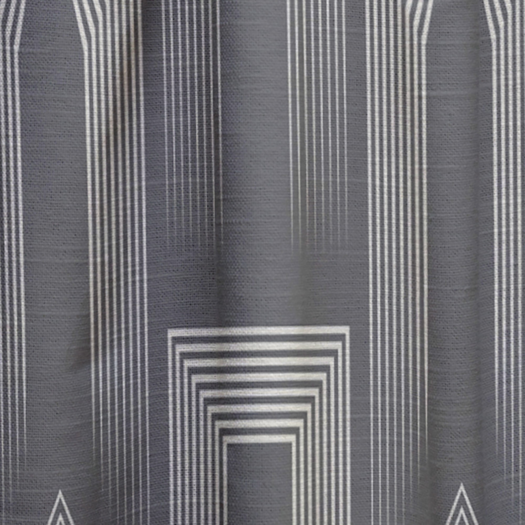 Designart 'Mimimal Monochrome Design III' Mid-Century Modern Curtain Panel