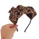thumbnail image 5 of unbranded Leopard Print Headband Wide Para Mujer Con Nudo Retro Y Tela Transpirable Para Uso Diario, 5 of 8