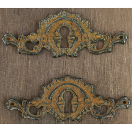 Pewter Metal Embellishments - Metals Embellishments, #10, 3.25