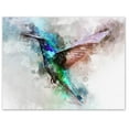 thumbnail image 2 of Small World Greetings Watercolor Hummingbird Note Cards 24 Count - Blank Inside with White Envelopes - A2 Size 5.5" x 4.25" - Summer Greeting Cards - Bird Stationary, 2 of 8