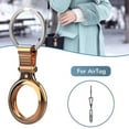 thumbnail image 1 of Étui en Métal avec Porte-Clés Résistant aux Rayures Étui Protecteur Portable Compatible avec AirTags Traqueur Bluetooth Housse de Protection, 1 of 10