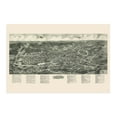 thumbnail image 6 of HISTORIX 1923 Monroe New York Map Vintage Poster Wall Art Print, 24 x 36 Inch, 6 of 8